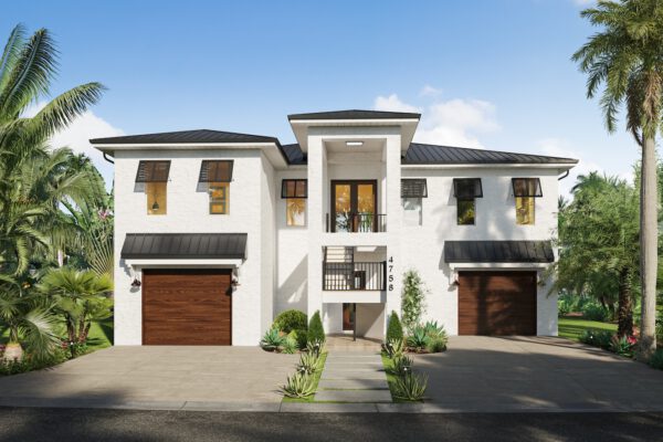 Marbella home elevation, 3 bedroom, 2 bathroom