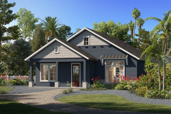 Florence II home elevation, 3 bedroom, 3.5 bathroom