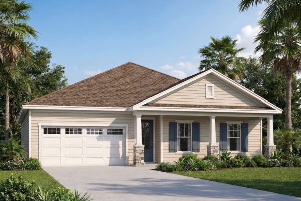 Halifax home elevation, 3 bedroom, 2 bathroom