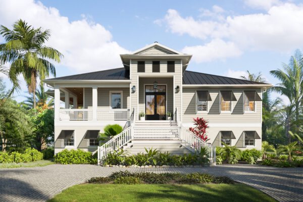 Manchester home elevation, 3 bedroom, 3 bathroom