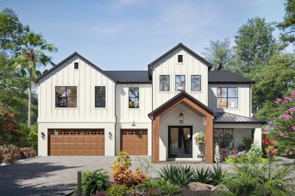 Verona home elevation, 4 bedroom, 3 bathroom