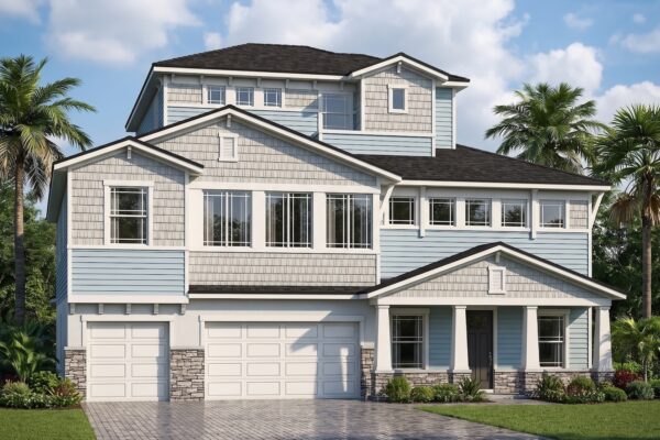 Glasgow home elevation, 3 bedroom, 2.5 bathroom