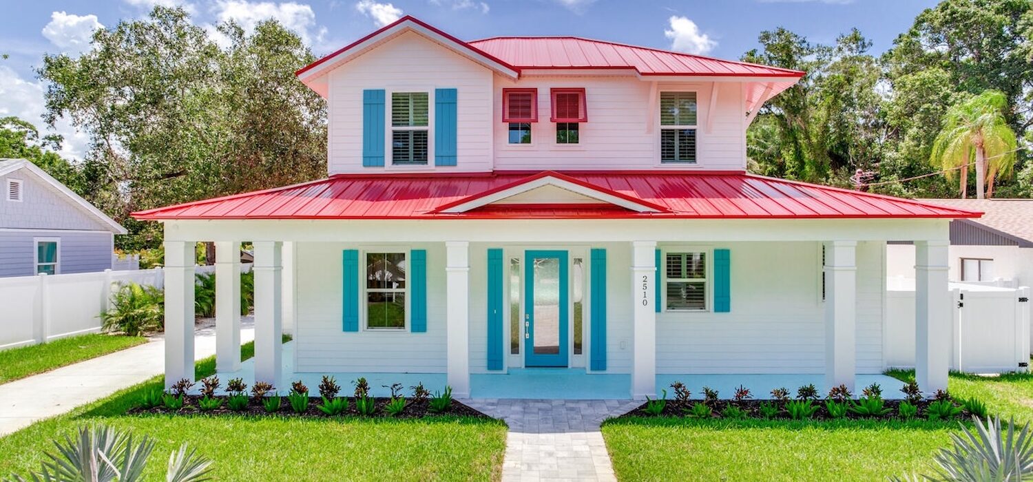 Custom home built by Winway Homes using Nassau floor plan