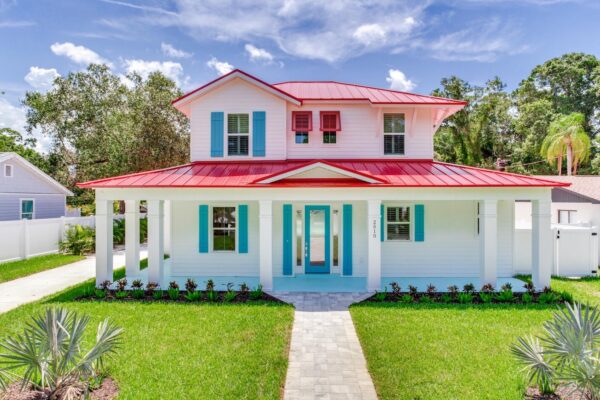 Custom home built by Winway Homes using Nassau floor plan