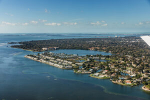 Stunning Aerial View of the St. Petersburg Coastline for Building a New WinWay Home